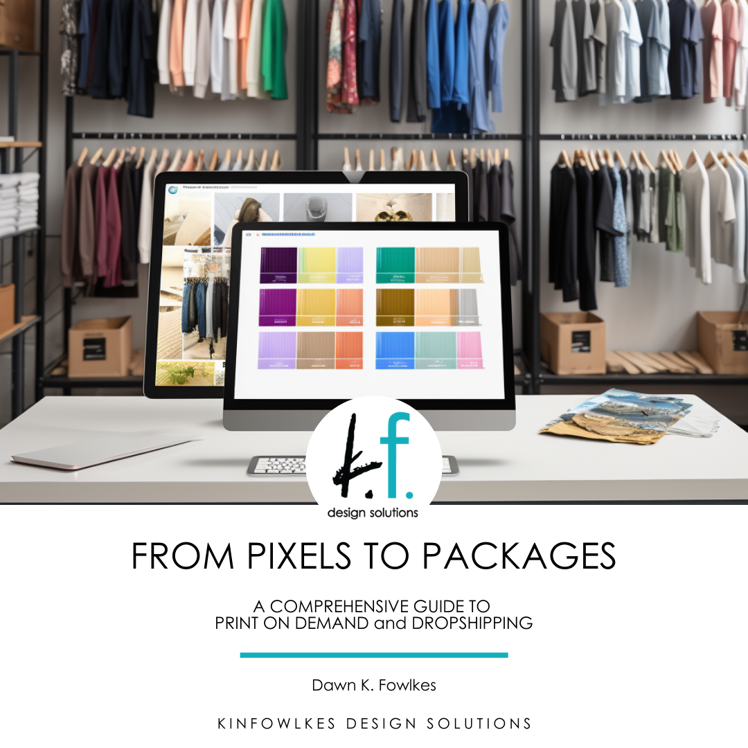 From Pixels to Packages: A Comprehensive Guide to Print on Demand and Dropshipping Ebook