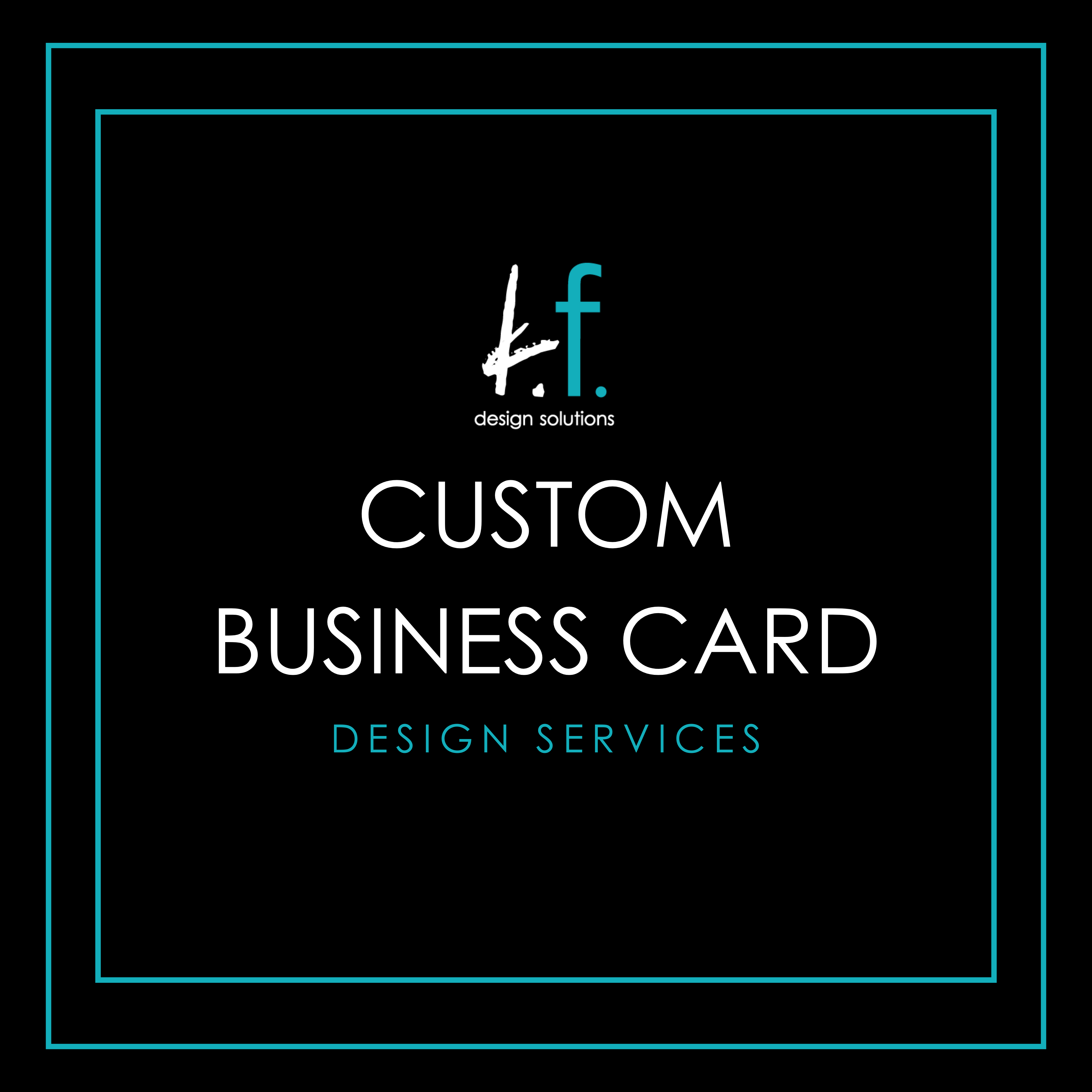 Custom Business Card Design